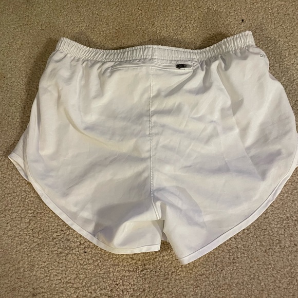 Nike Dry-Fit running shorts | White | Size:XS | - Picture 2 of 3